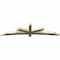 Ekena Millwork Alberta Rough Sawn Timber Gable Bracket, Douglas Fir, 96"W x 24"H x 4"D x 4"F, 6/12 Pitch GBW096X24X0404ALB00RDF - alternate 4